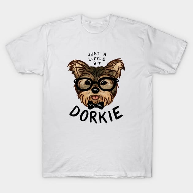 Dorky Yorkie T-Shirt by stuffbrawl